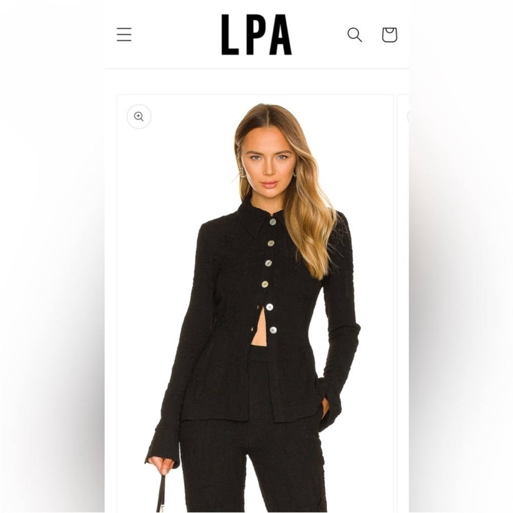 LPA | Jovi Top in Black